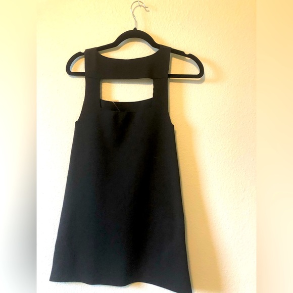 New Free People-Super Sexy Form-fitting little black dress. - Picture 1 of 3